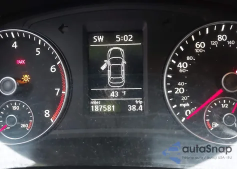 2012 Volkswagen Passat 2.5L Se z USA, uszkodzony, nr VIN 1VWBH7A30CC030456